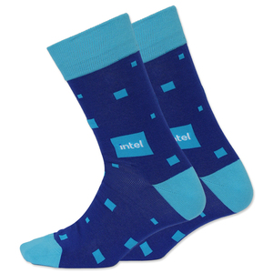 Intel Dress Socks Navy